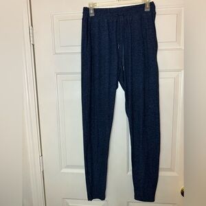 Outdoor Voices- Men’s Cloudknit Sweatpant, Blue and Black, Size Small